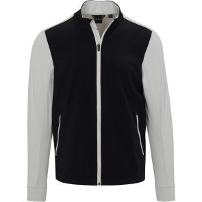 Glenbeg Water-Resistant Performance Jacket (D7F23J556) - Black/Arctic Heather