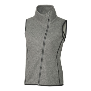 Ladies Mainsail Sweater-Knit Full Zip Vest (LCO00034)